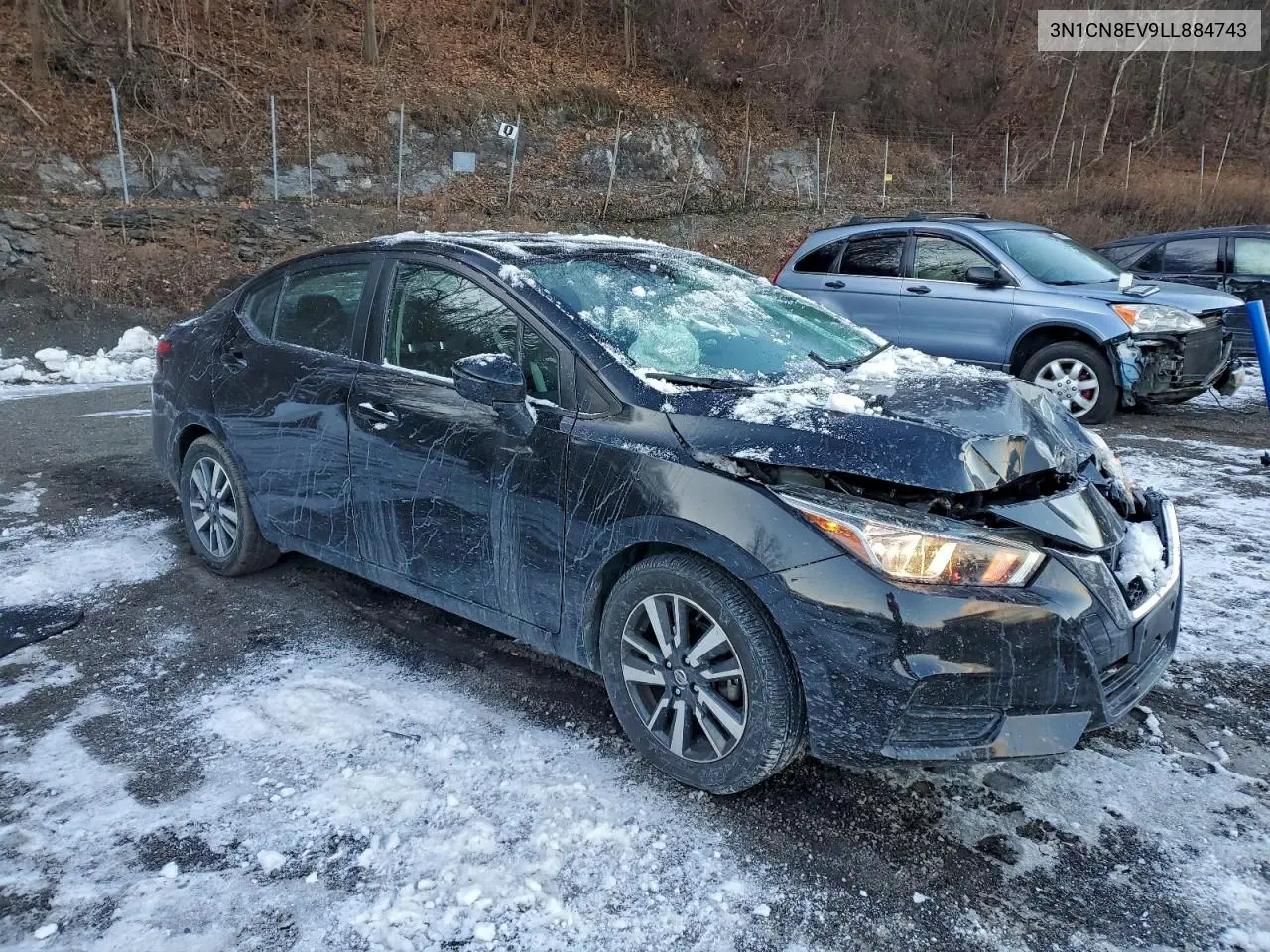 3N1CN8EV9LL884743 2020 Nissan Versa Sv