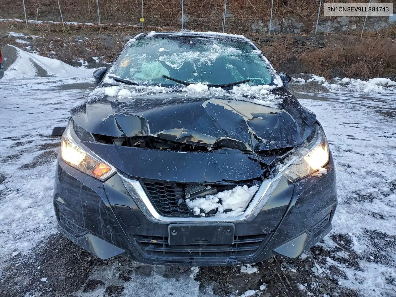 3N1CN8EV9LL884743 2020 Nissan Versa Sv