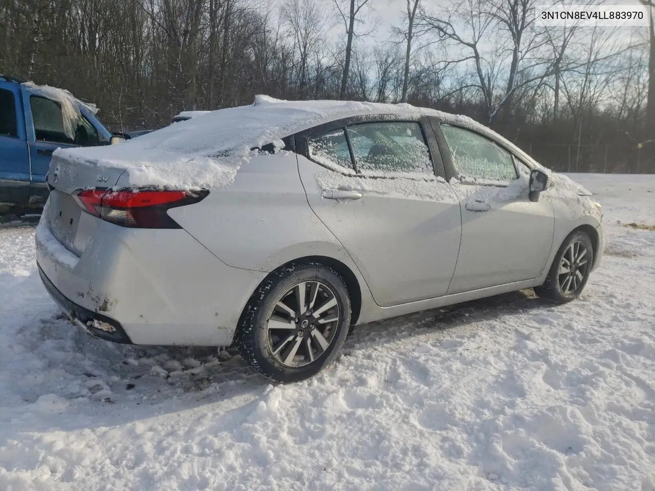 3N1CN8EV4LL883970 2020 Nissan Versa Sv