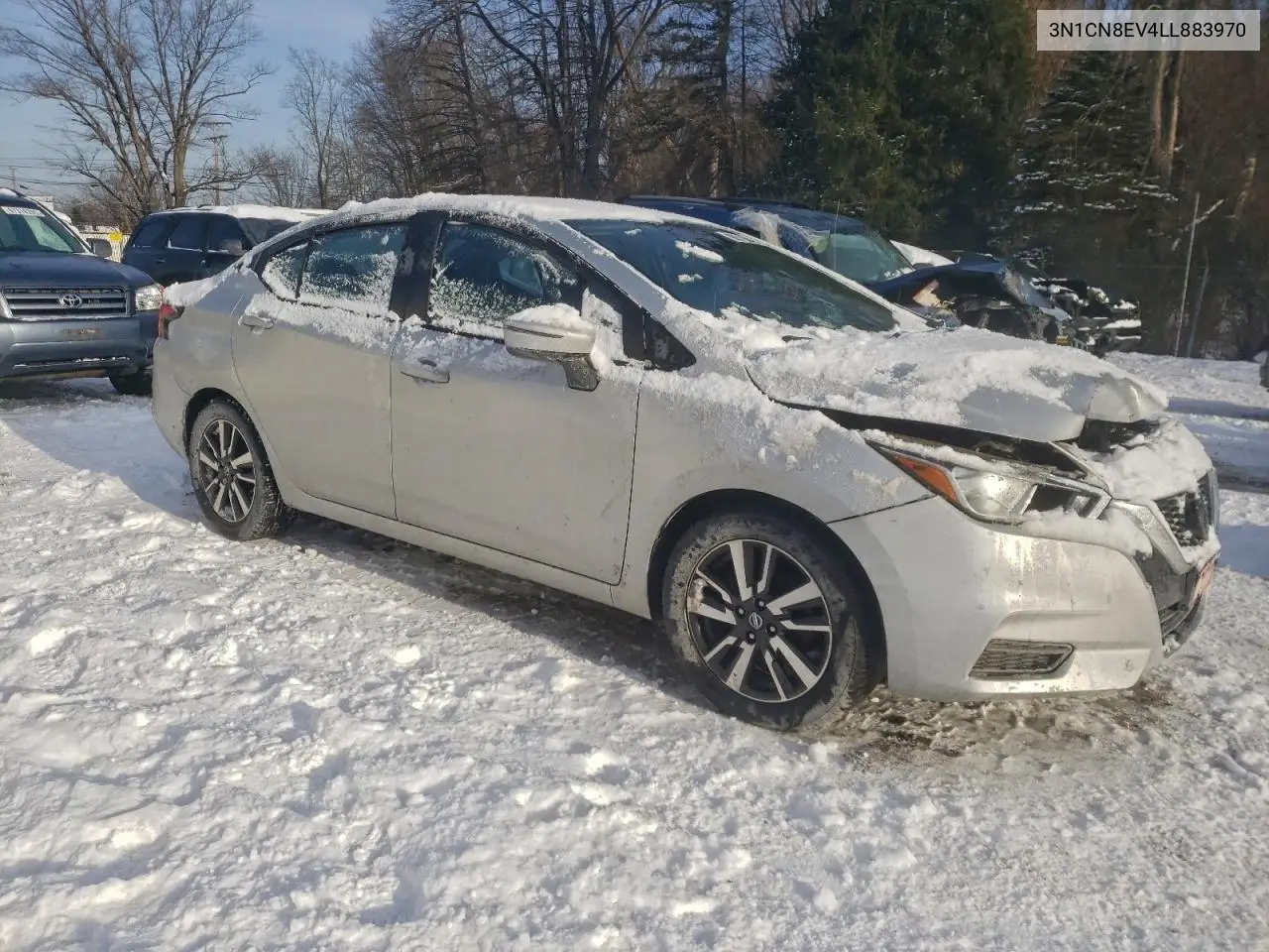 3N1CN8EV4LL883970 2020 Nissan Versa Sv