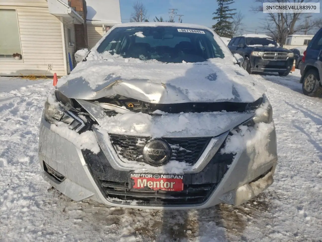 3N1CN8EV4LL883970 2020 Nissan Versa Sv