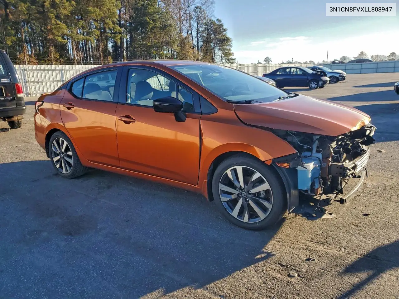3N1CN8FVXLL808947 2020 Nissan Versa Sr