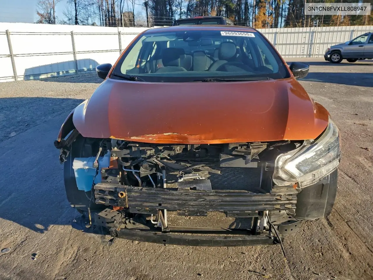 3N1CN8FVXLL808947 2020 Nissan Versa Sr