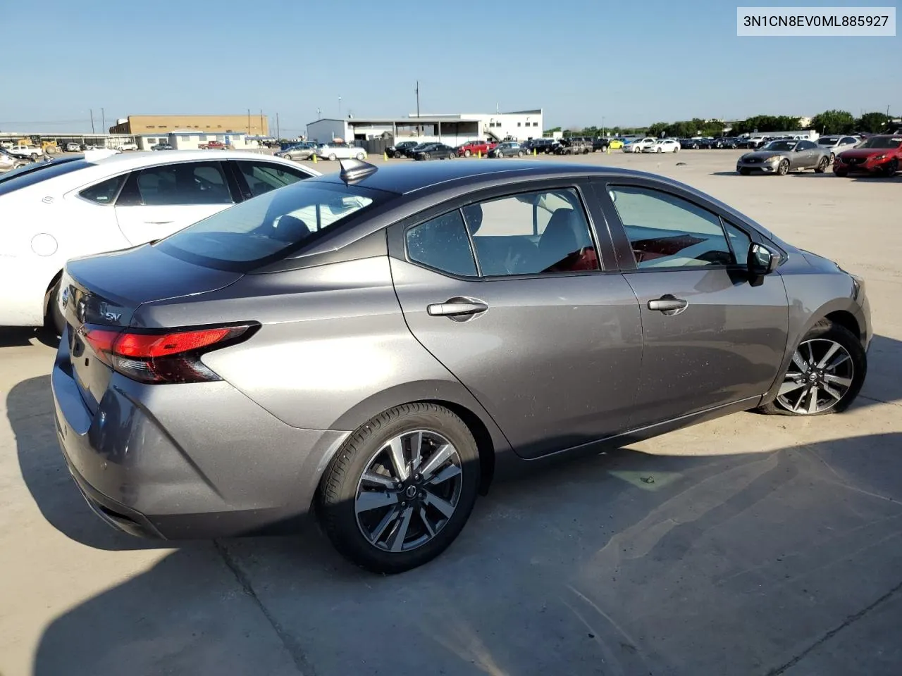 3N1CN8EV0ML885927 2021 Nissan Versa Sv