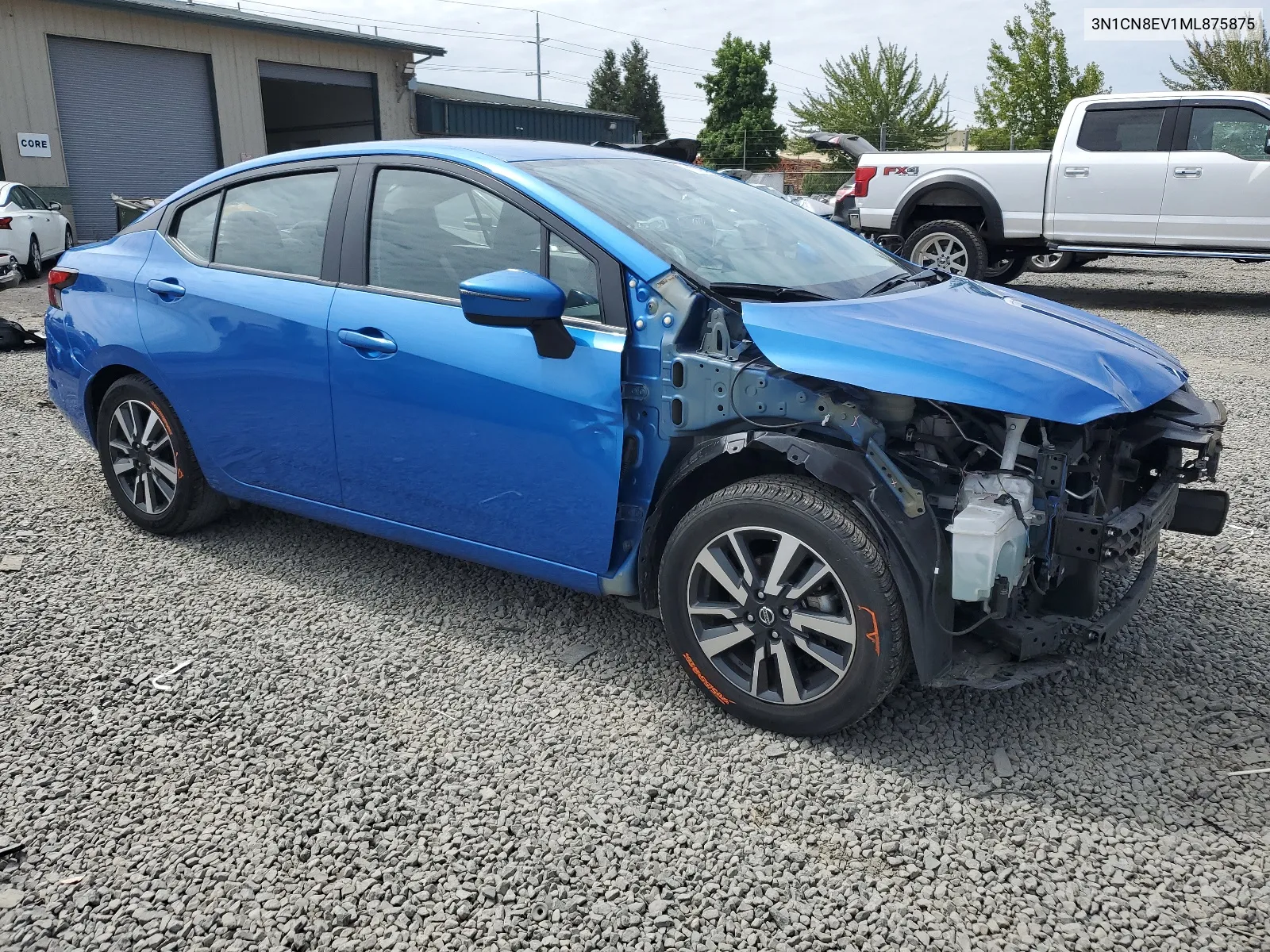 2021 Nissan Versa Sv VIN: 3N1CN8EV1ML875875 Lot: 67649774