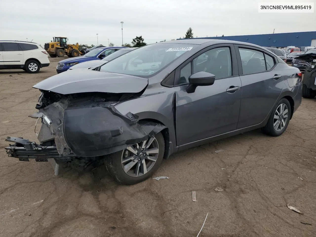 2021 Nissan Versa Sv VIN: 3N1CN8EV9ML895419 Lot: 73135734