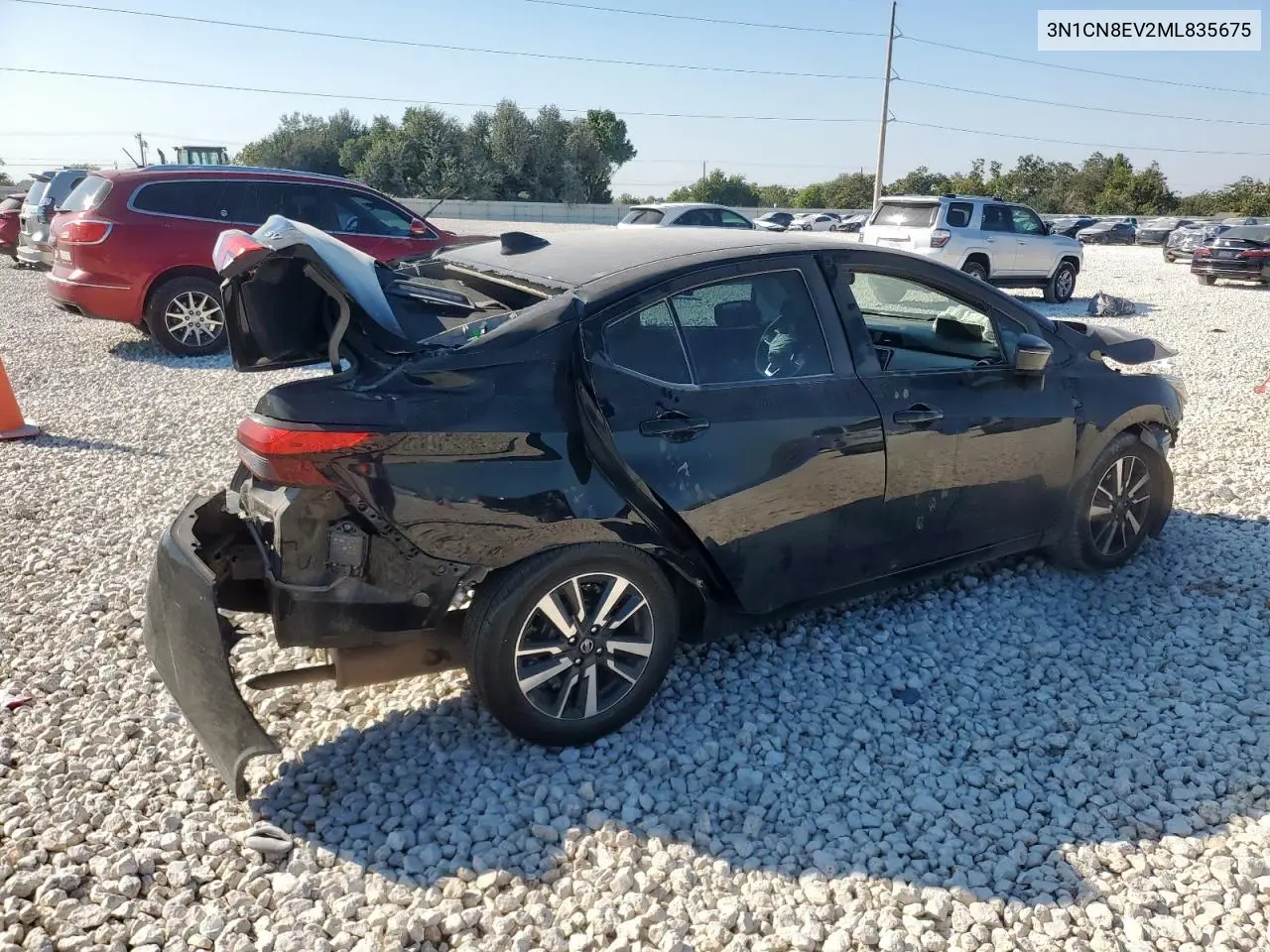 3N1CN8EV2ML835675 2021 Nissan Versa Sv