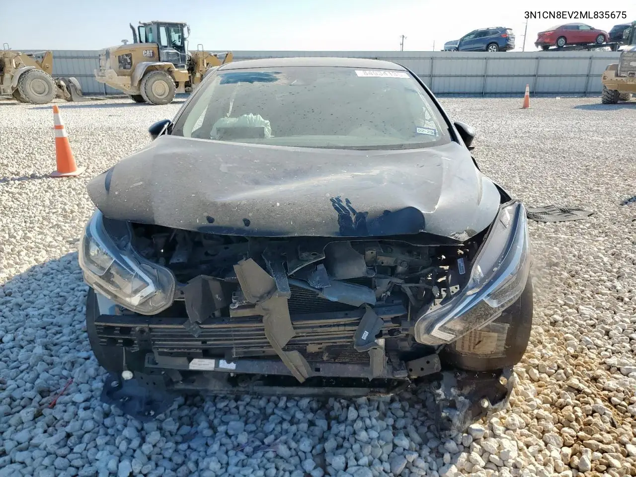 3N1CN8EV2ML835675 2021 Nissan Versa Sv