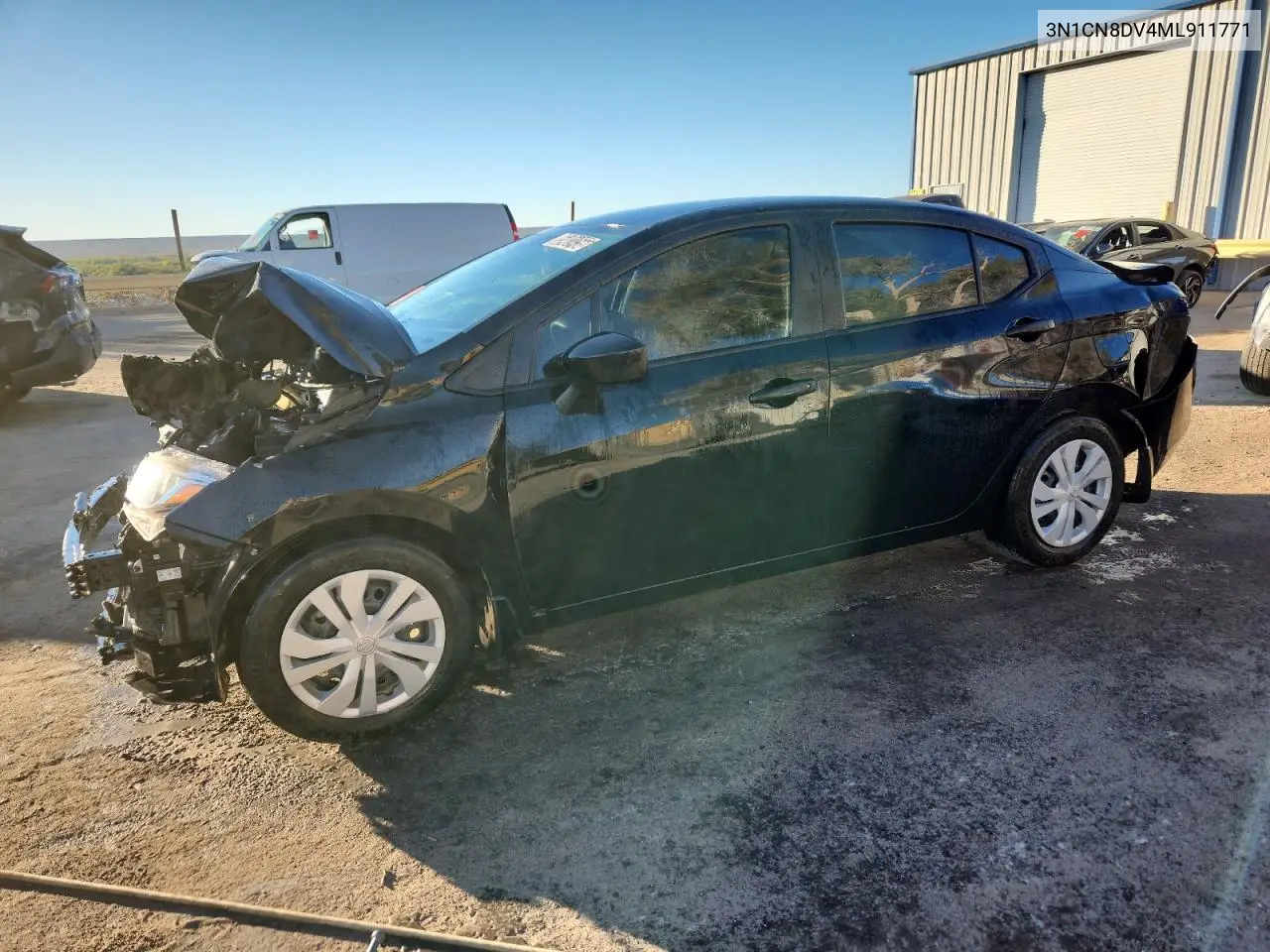 3N1CN8DV4ML911771 2021 Nissan Versa S