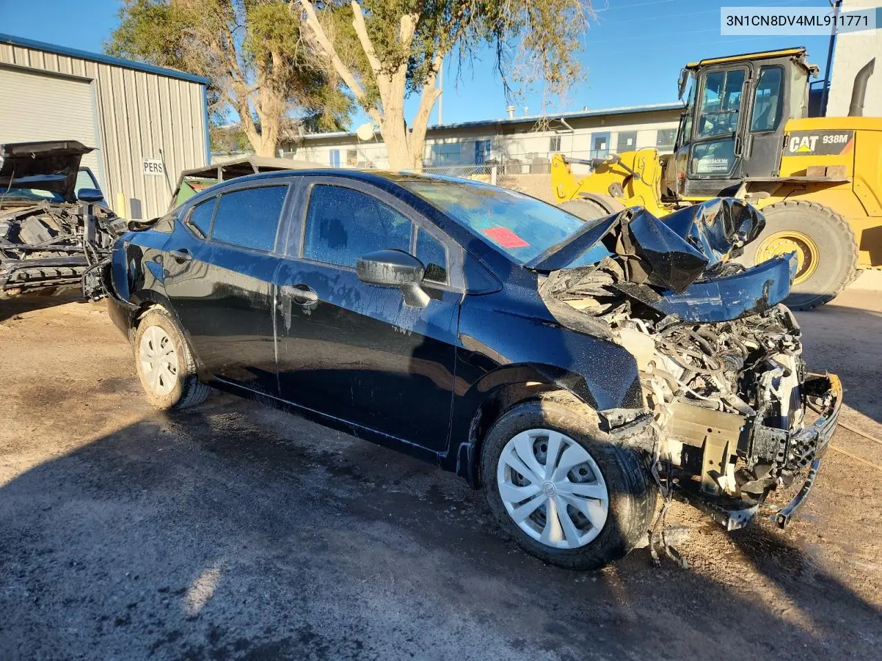 3N1CN8DV4ML911771 2021 Nissan Versa S