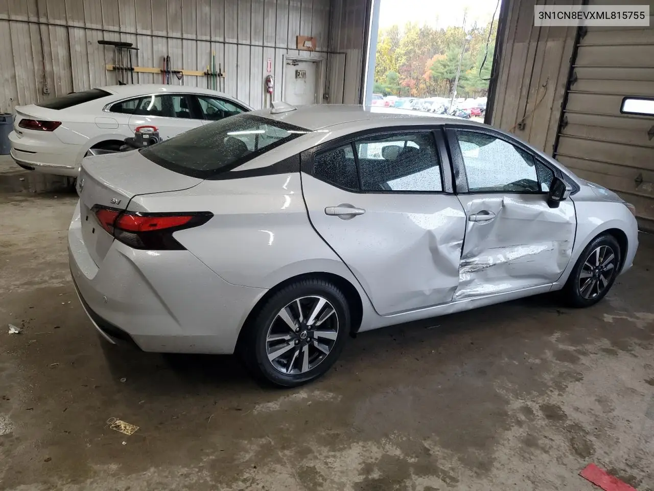 3N1CN8EVXML815755 2021 Nissan Versa Sv