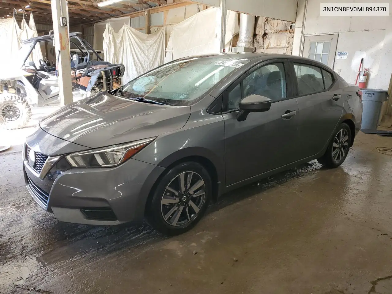 3N1CN8EV0ML894370 2021 Nissan Versa Sv
