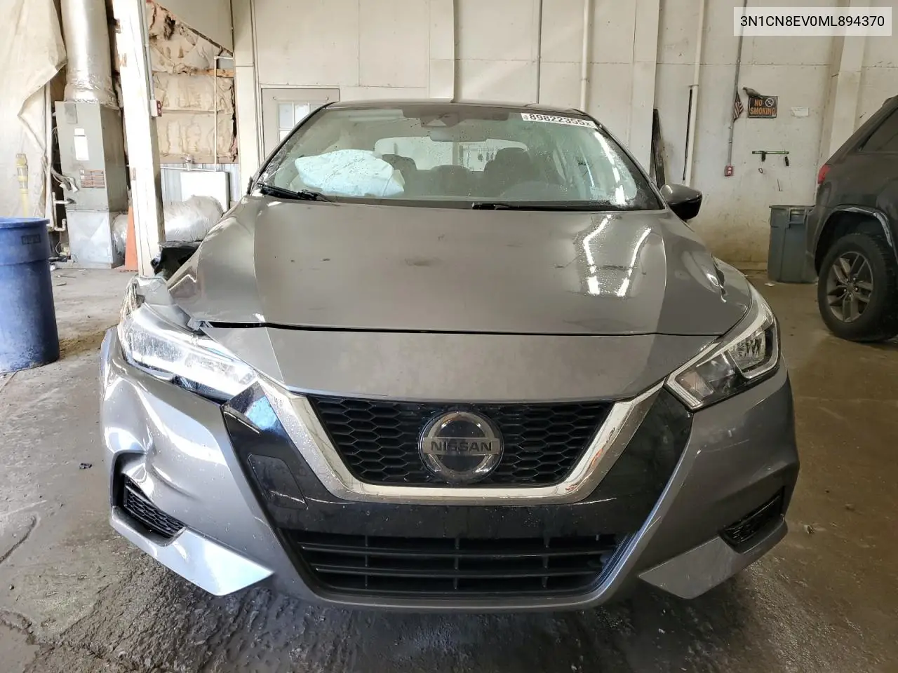 3N1CN8EV0ML894370 2021 Nissan Versa Sv