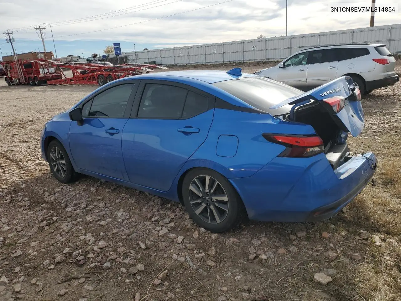 3N1CN8EV7ML814854 2021 Nissan Versa Sv