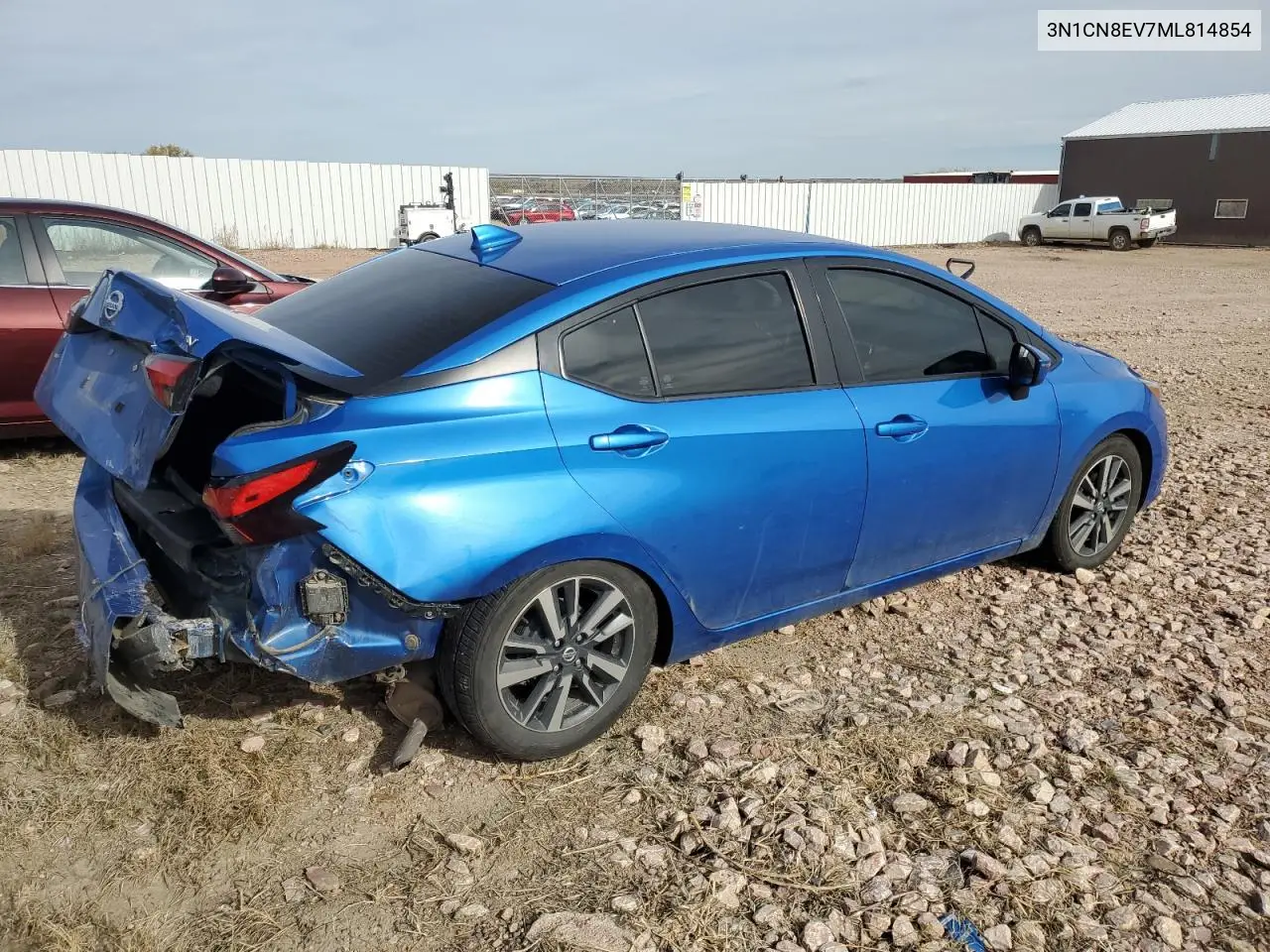 3N1CN8EV7ML814854 2021 Nissan Versa Sv
