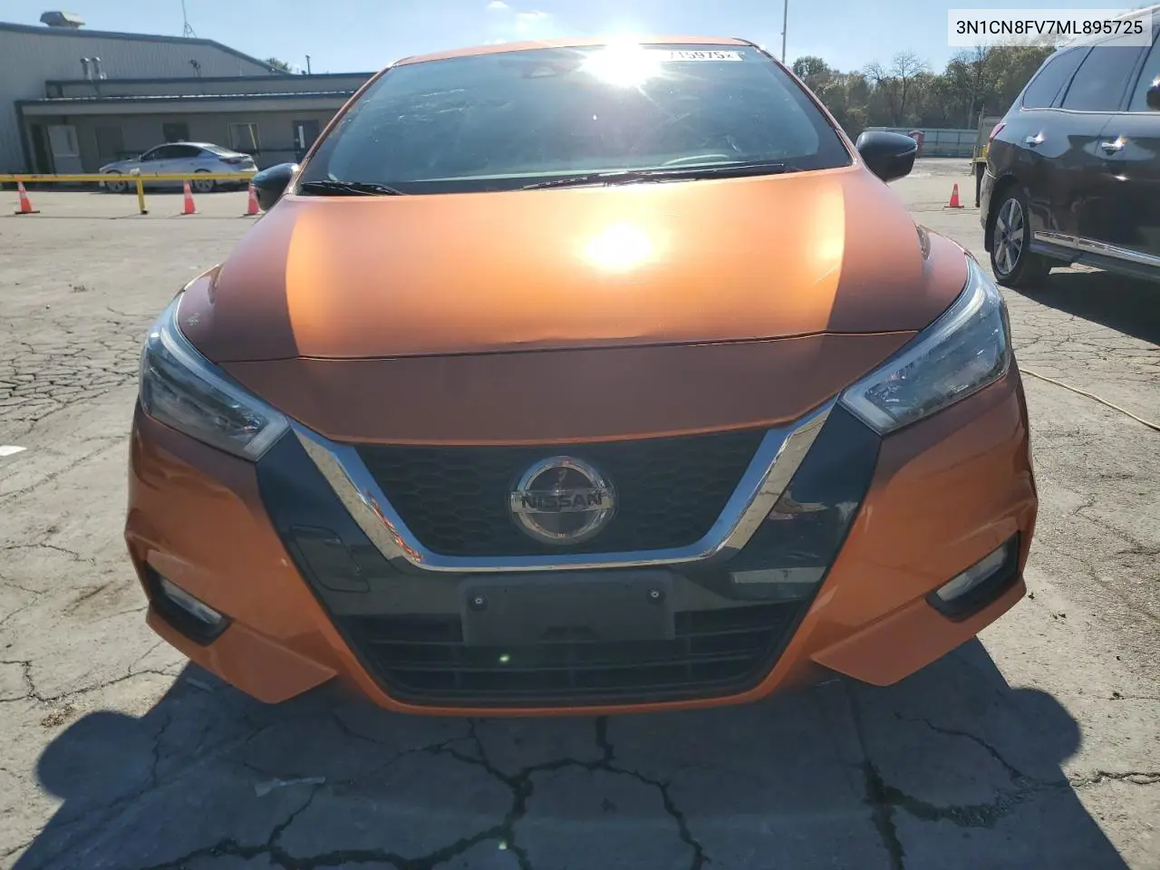 3N1CN8FV7ML895725 2021 Nissan Versa Sr