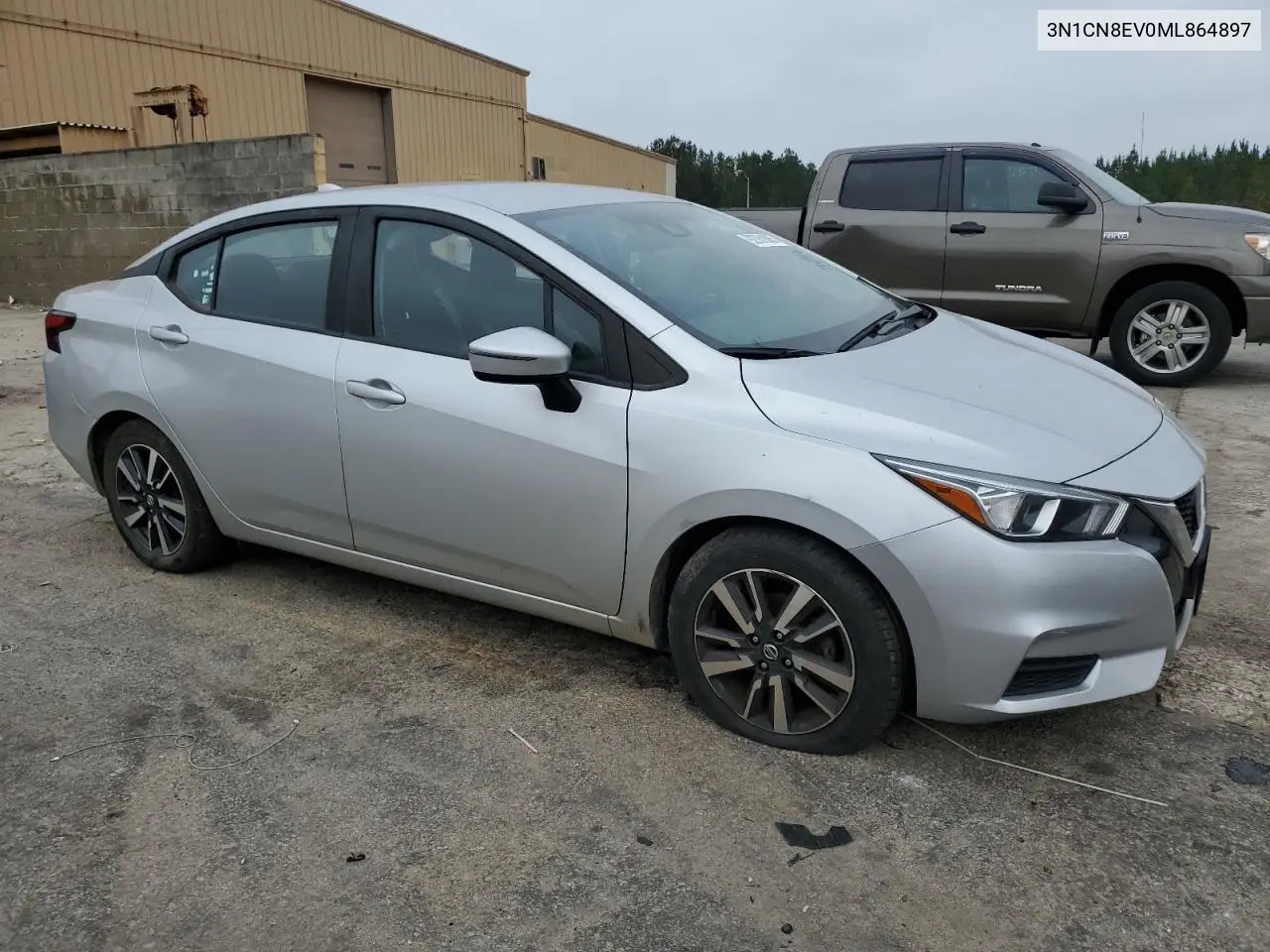 3N1CN8EV0ML864897 2021 Nissan Versa Sv