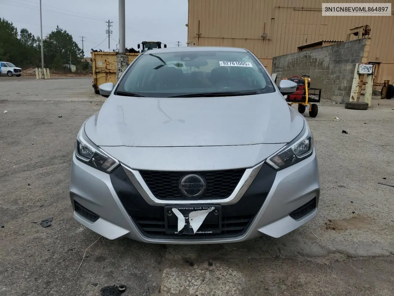3N1CN8EV0ML864897 2021 Nissan Versa Sv