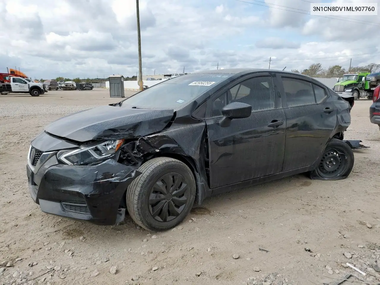 3N1CN8DV1ML907760 2021 Nissan Versa S