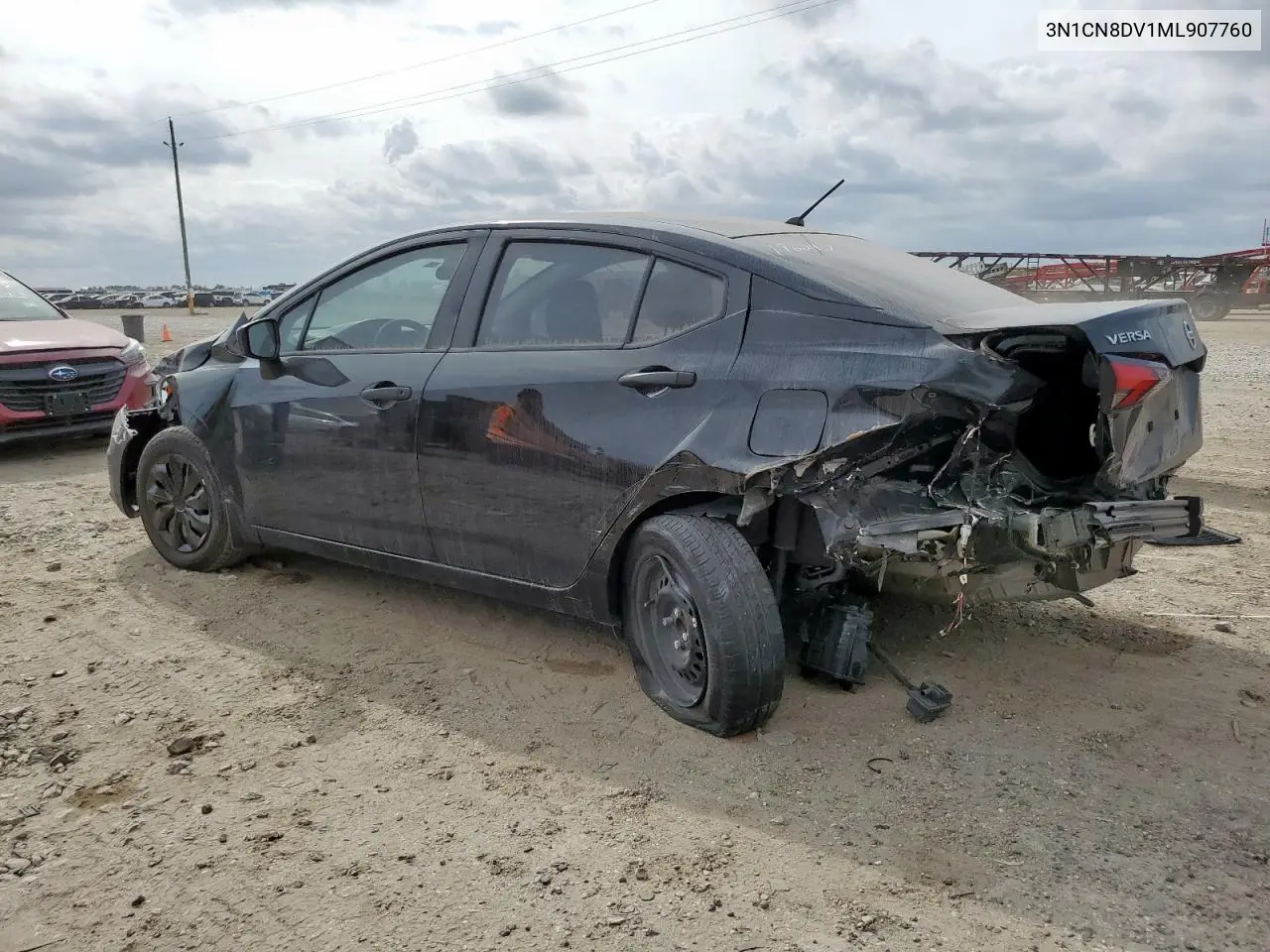 3N1CN8DV1ML907760 2021 Nissan Versa S