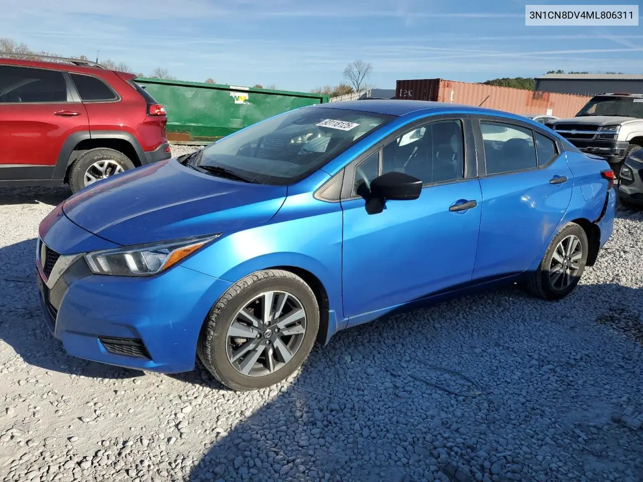 3N1CN8DV4ML806311 2021 Nissan Versa S