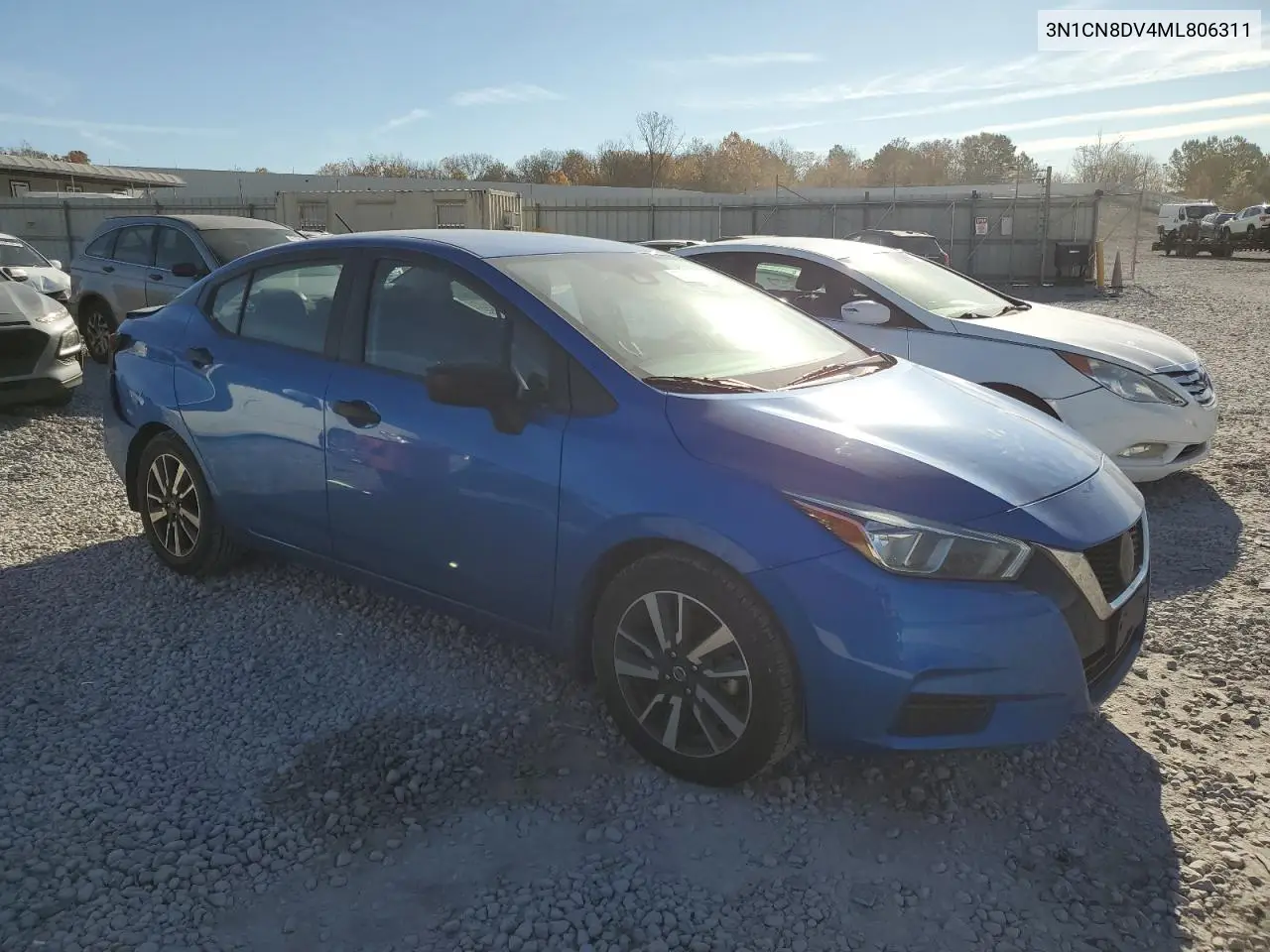 3N1CN8DV4ML806311 2021 Nissan Versa S