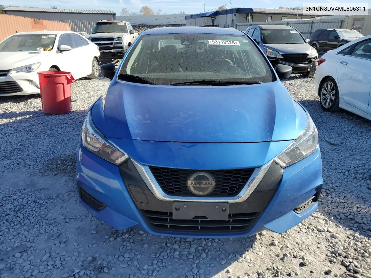 3N1CN8DV4ML806311 2021 Nissan Versa S
