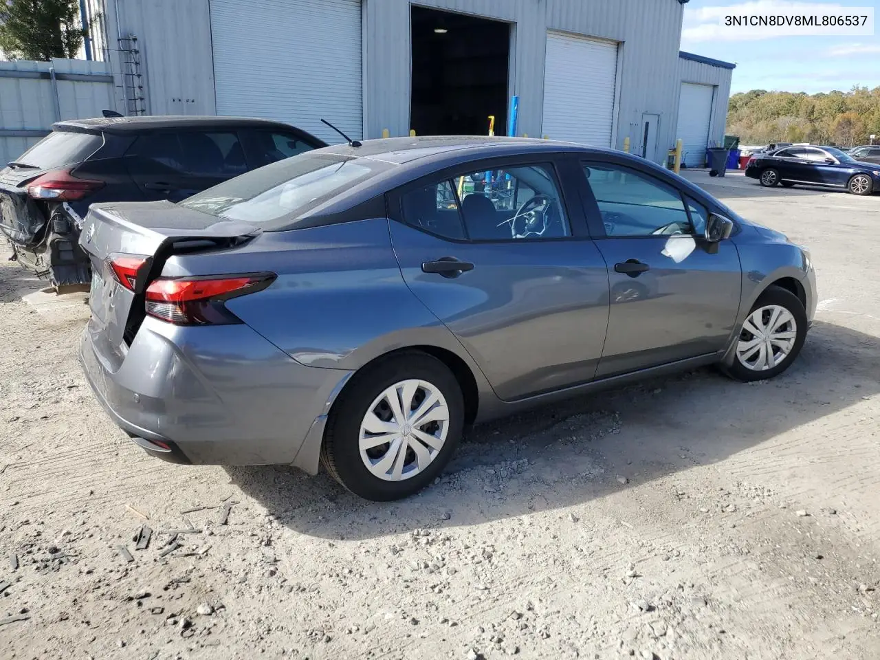3N1CN8DV8ML806537 2021 Nissan Versa S