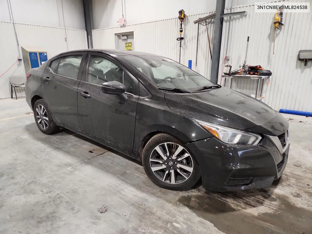 3N1CN8EV3ML824538 2021 Nissan Versa Sv