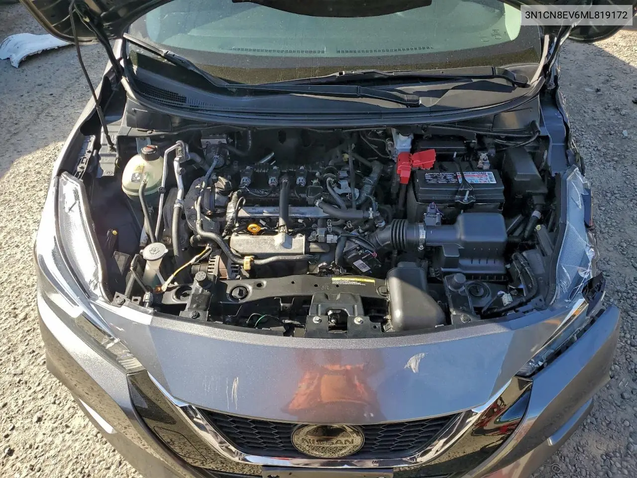 3N1CN8EV6ML819172 2021 Nissan Versa Sv