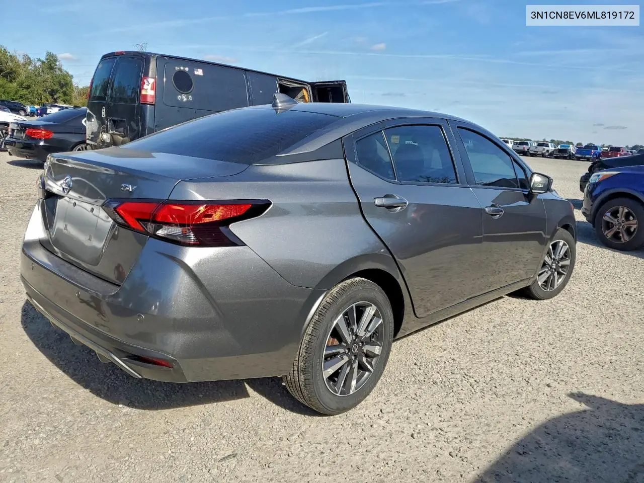 3N1CN8EV6ML819172 2021 Nissan Versa Sv