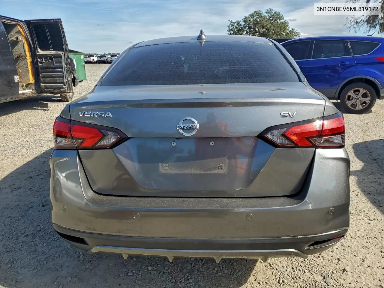3N1CN8EV6ML819172 2021 Nissan Versa Sv