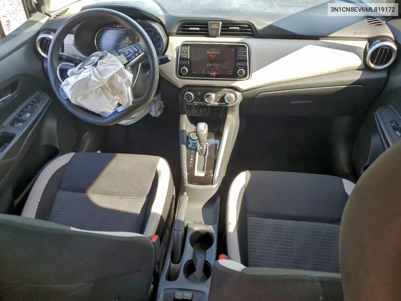 3N1CN8EV6ML819172 2021 Nissan Versa Sv