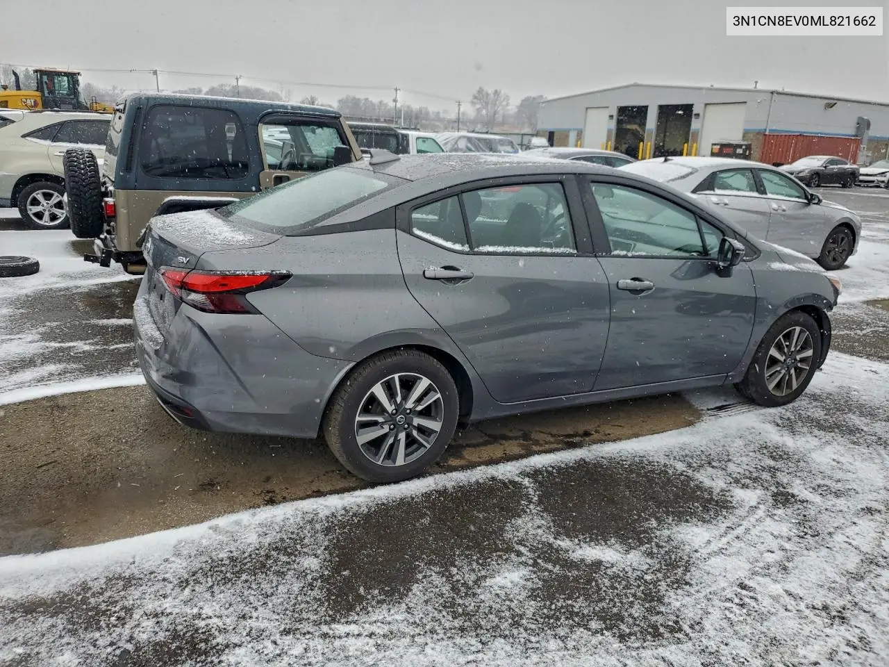 3N1CN8EV0ML821662 2021 Nissan Versa Sv