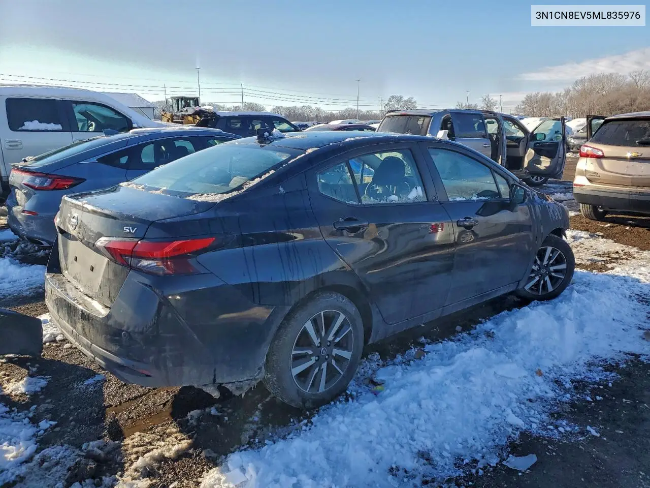 3N1CN8EV5ML835976 2021 Nissan Versa Sv