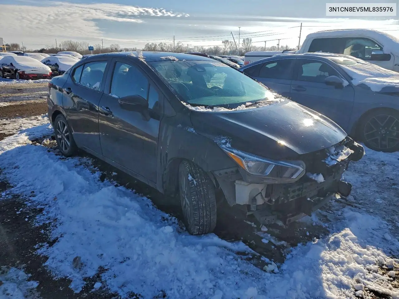 3N1CN8EV5ML835976 2021 Nissan Versa Sv
