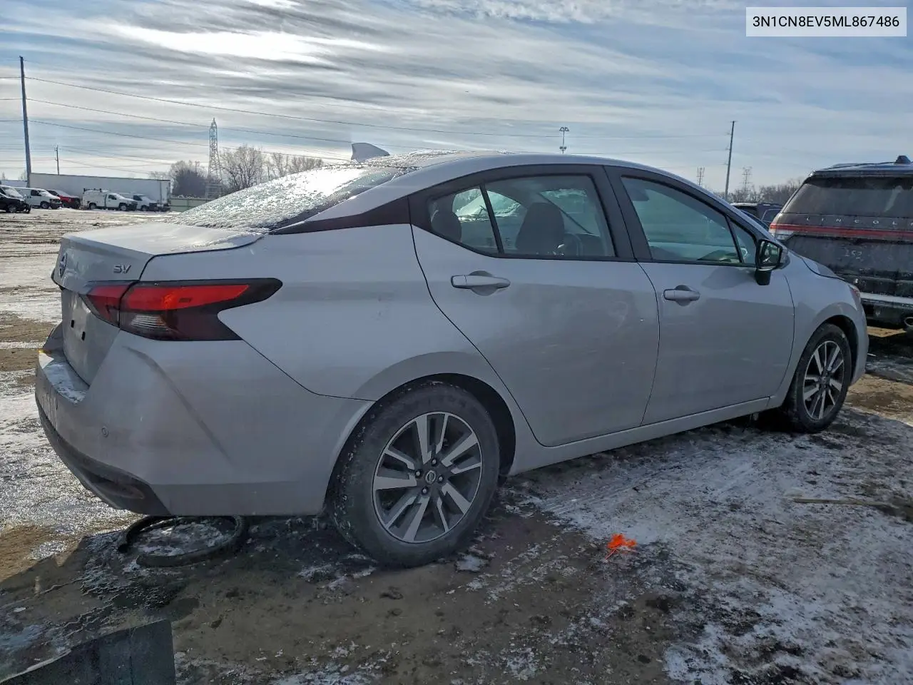3N1CN8EV5ML867486 2021 Nissan Versa Sv