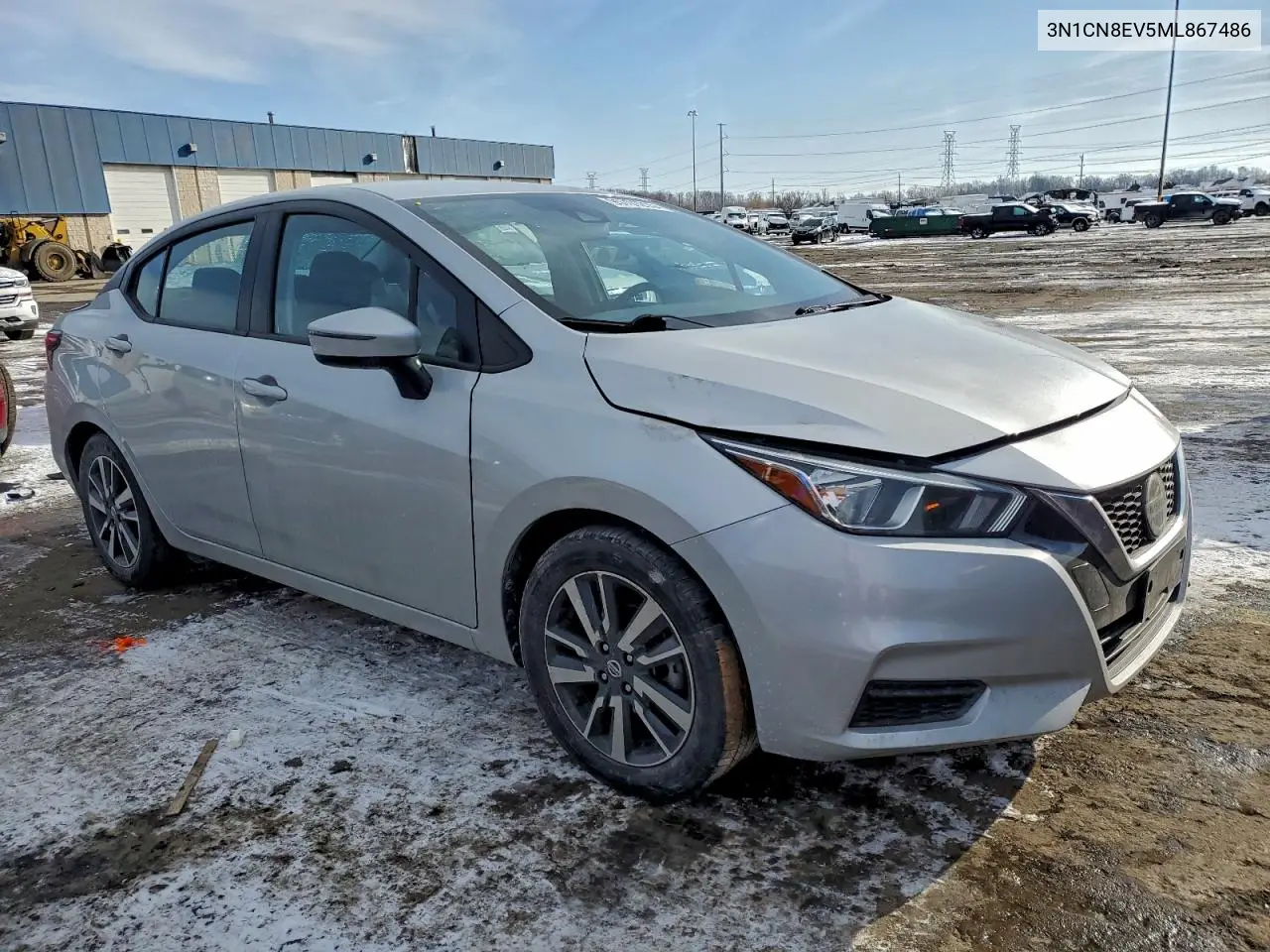 3N1CN8EV5ML867486 2021 Nissan Versa Sv