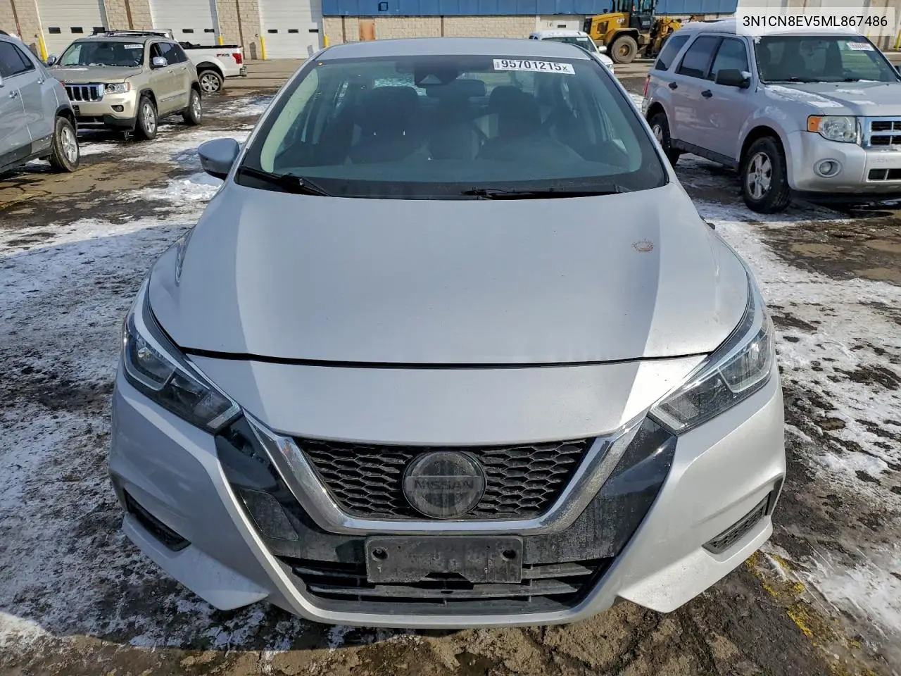 3N1CN8EV5ML867486 2021 Nissan Versa Sv