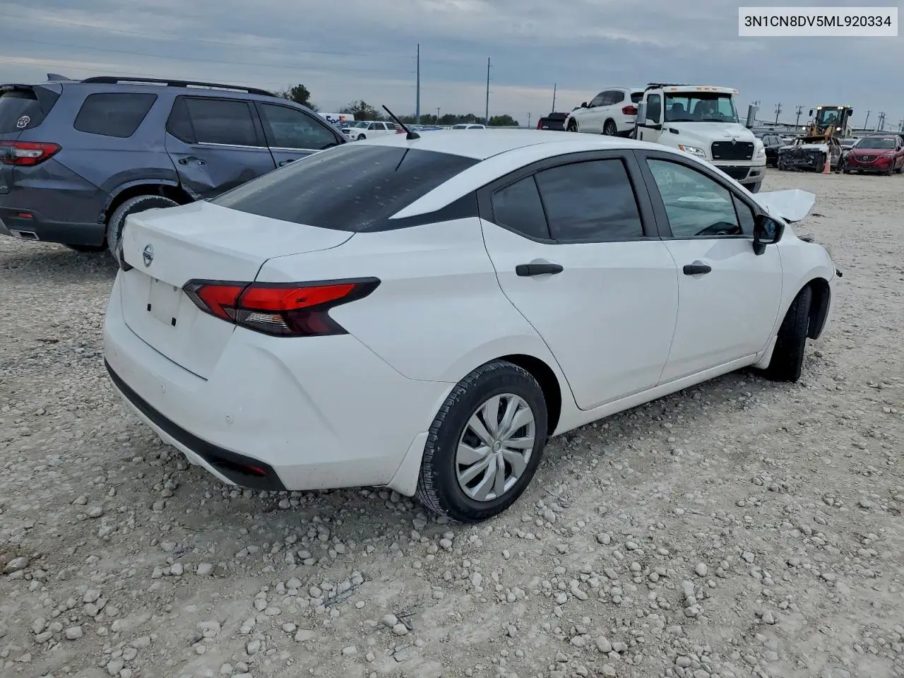 3N1CN8DV5ML920334 2021 Nissan Versa S
