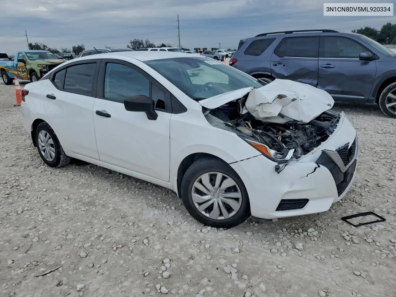 3N1CN8DV5ML920334 2021 Nissan Versa S