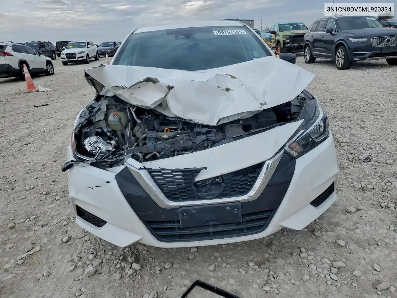 3N1CN8DV5ML920334 2021 Nissan Versa S
