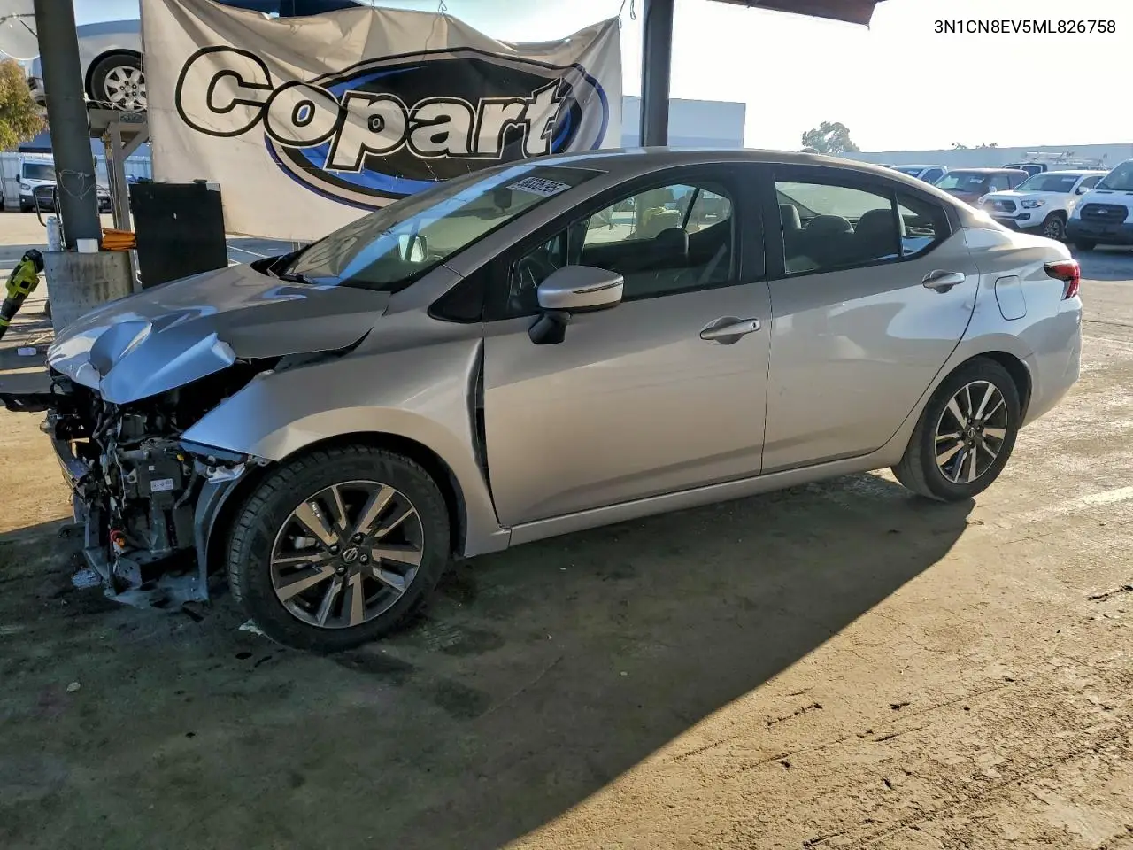 3N1CN8EV5ML826758 2021 Nissan Versa Sv