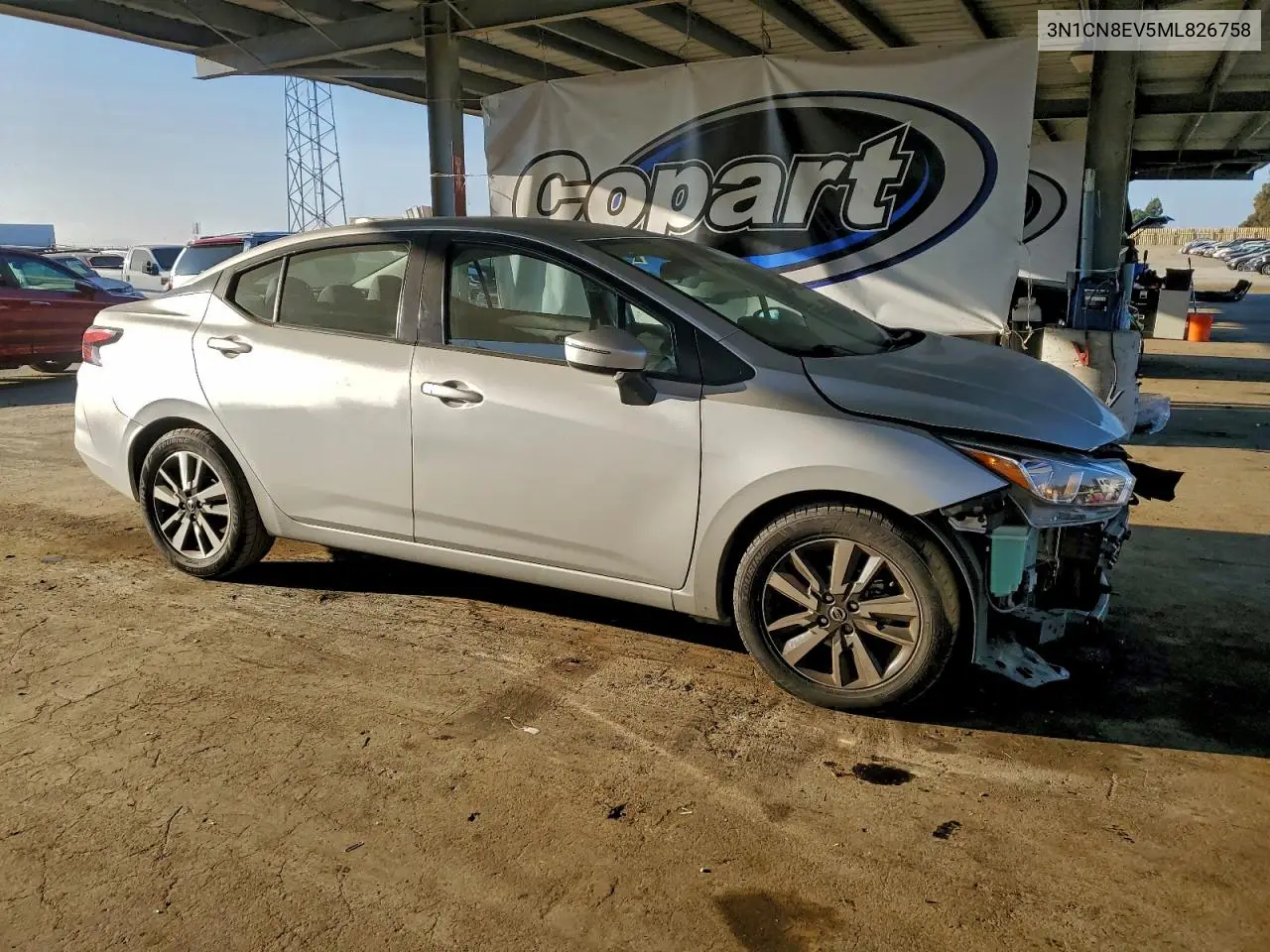 3N1CN8EV5ML826758 2021 Nissan Versa Sv