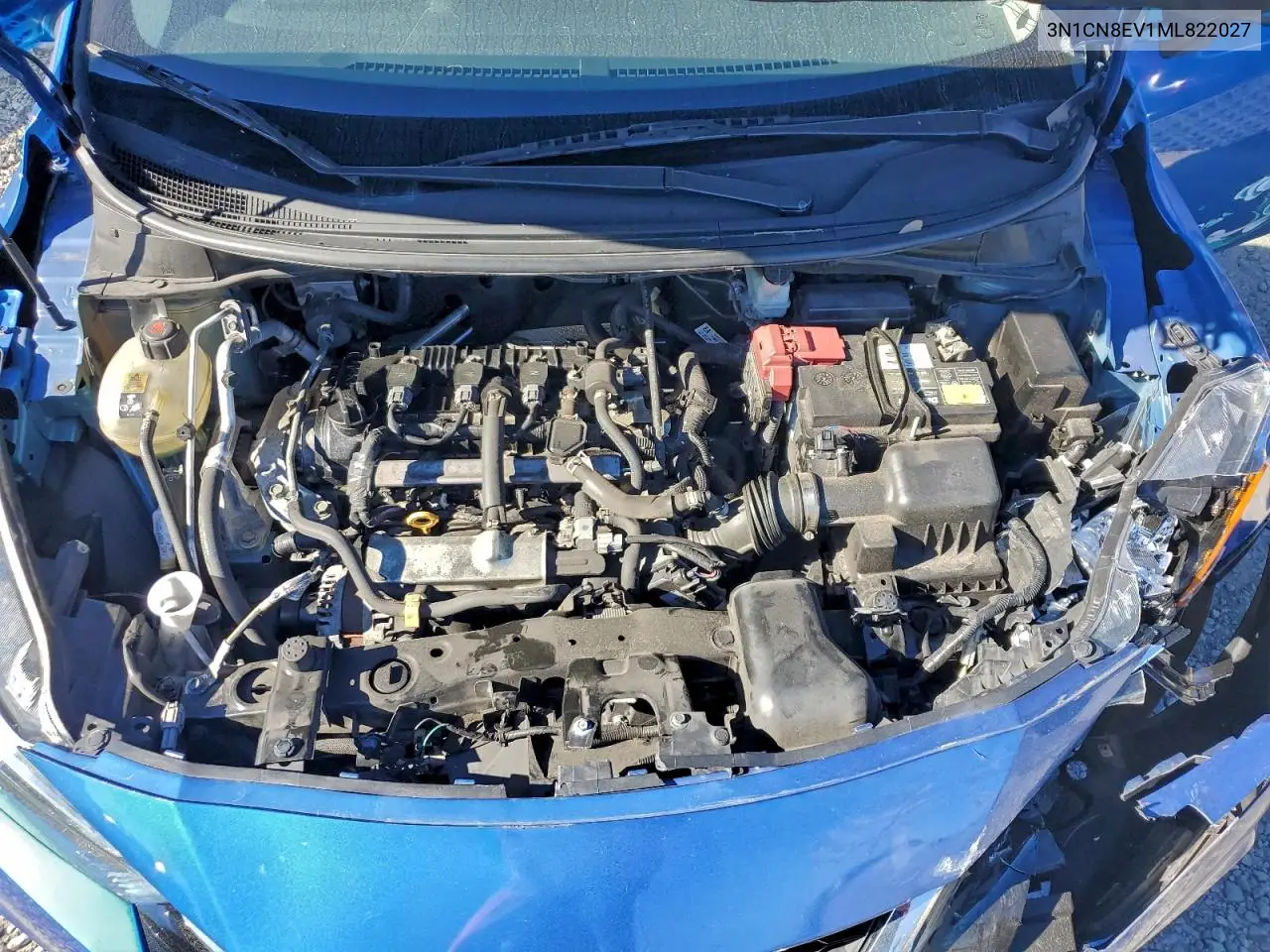 3N1CN8EV1ML822027 2021 Nissan Versa Sv