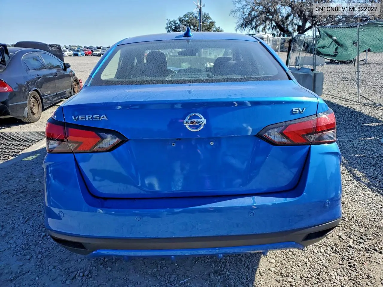 3N1CN8EV1ML822027 2021 Nissan Versa Sv
