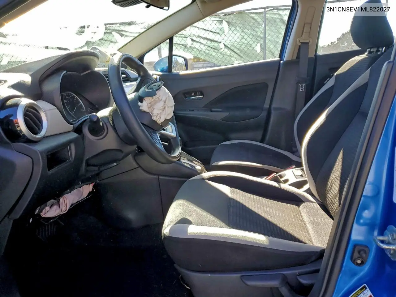3N1CN8EV1ML822027 2021 Nissan Versa Sv