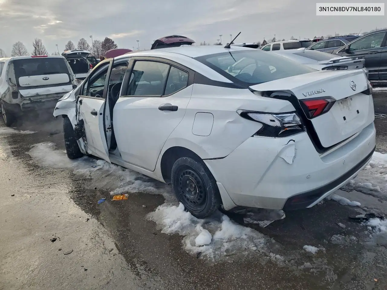 3N1CN8DV7NL840180 2022 Nissan Versa S