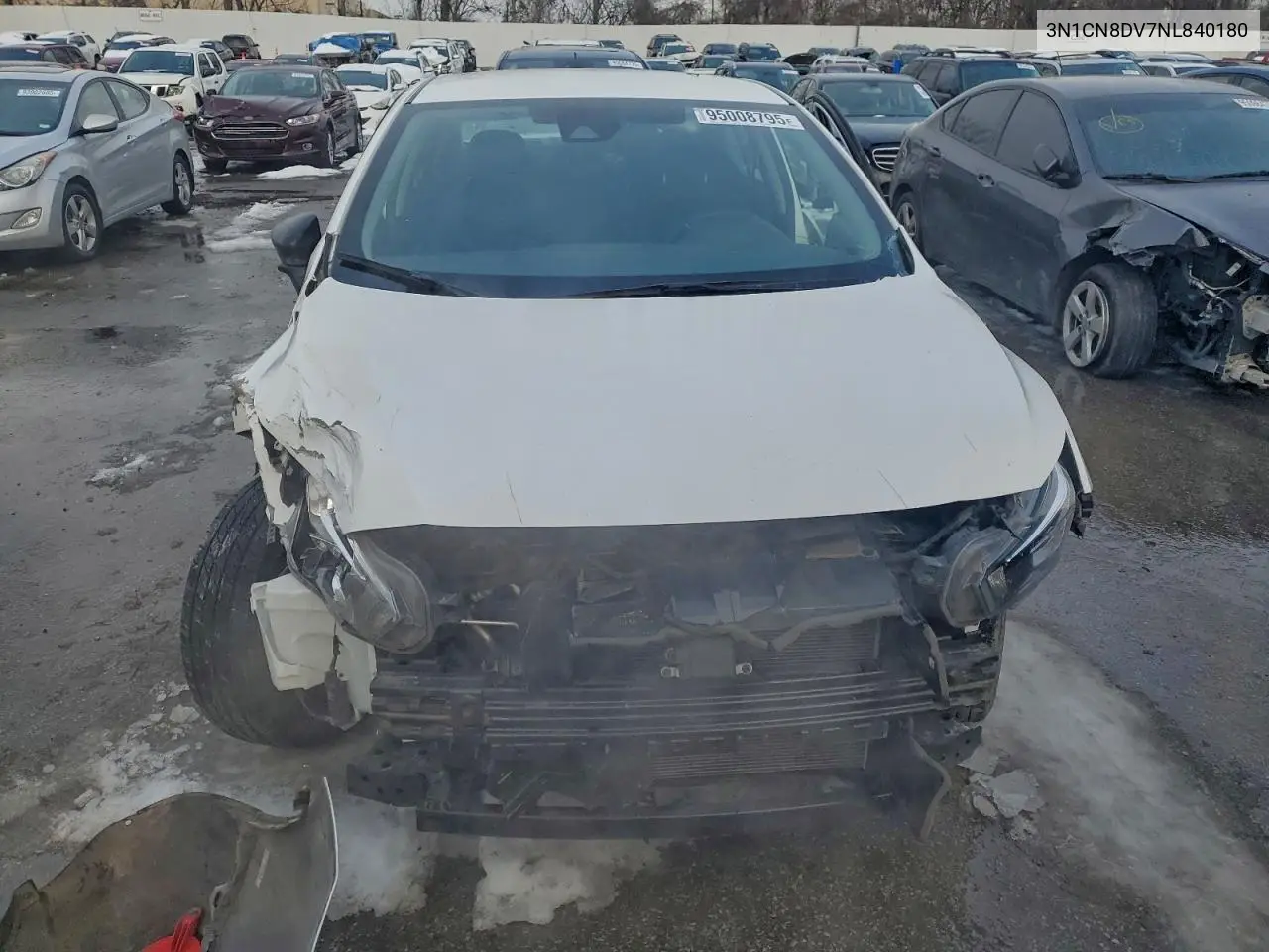 3N1CN8DV7NL840180 2022 Nissan Versa S