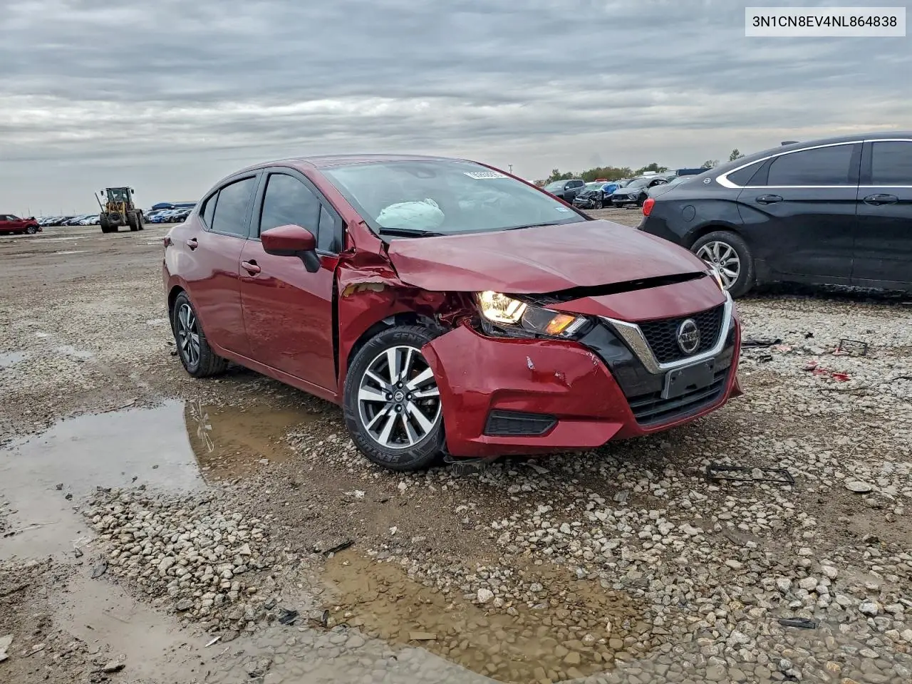 3N1CN8EV4NL864838 2022 Nissan Versa Sv